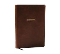 Foundation Study Bible: New King James Version, Brown, Red Letter