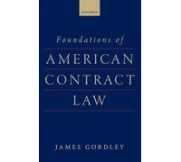 Foundations of American Contract Law