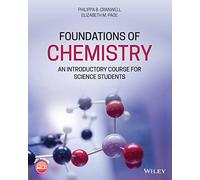 Foundations of Chemistry: An Introductory Course for Science Students