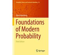 Foundations of Modern Probability: 99