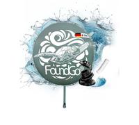 FoundGo Cuscino invernale per piscina [XXL, diametro 4 m, 0,4 mm, ultra spesso, per piscina, inverno, gonfiabile, con pompa, per piscina, con 2 rotoli di corda e 6 set di riparazione