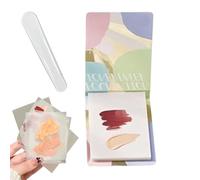 Fountain Mixing Palette, 100 Sheet Paper Set, Cosmetic Mixing Tool with Smooth, Makeup Accessory Durable Build, Craft Paper with Easy Tear Design, Beauty Tool for Manicure Salon