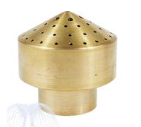 Fountain Nozzle Heads, Metal Water Spray Spouts, Decorative Pool Sprinkler Attachments, Multi-Pattern Jets Design, Corrosions-Resistant Build, Crafted from Excellent Metal Material
