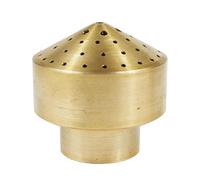 Fountain Nozzle Heads, Metal Water Spray Spouts, Decorative Pool Sprinkler Attachments, Multi-Pattern Jets Design, Corrosions-Resistant Build, Crafted from Excellent Metal Material