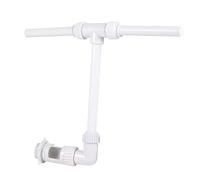 Fountain, Sprayer Fountain, Easy Installation Adjustable Height Weatherproof Design Wide Coverage Decorative Low Maintenance, Pond Spray for Plant Irrigation, 20,08 x 15,35 x 7,48 pollici