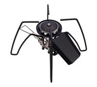 Four à cassette pliable pour en plein air - Four à cassette, réchaud de camping portatile | Poêle à barbecue sauvage pliable, brûleur de camping puissant pour le campeggio, la randonnée et la pêc