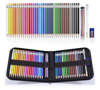 Four Candies Matite colorate meccaniche, matite meccaniche cancellabili con temperamatite e borsa, strumenti di disegno estetico, ideali per materiale scolastico, articoli di cancelleria, 2,6 mm, 36
