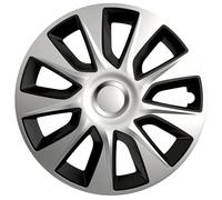 FOUR Copricerchi STRATOS 14 DC S-B 4pz | Set 4 pezzi | Materiale ABS resistente