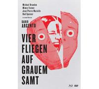 Four Flies On Grey Velvet (1971) : UNCUT 3-Disc Limited Edition Mediabook (Blu-ray+DVD)