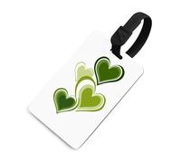 Four Green Hearts - Etichette per bagagli, valigie, bagagli