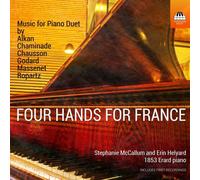 7215439 Audio Cd Four Hands For France: Music For Piano Duet By Alkan, Chaminade