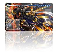 Four leaves Gioco da tavolo Digimon Tappetino da gioco + Gift Free Bag,TCG Card Game Table Mat, dimensioni 60 x 35 cm, compatibile con MTG TCG Digimon with Card Zone (1962346), 20220823