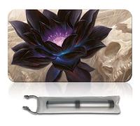 Four leaves Gioco da tavolo MTG Tappetino da gioco + sacchetto impermeabile gratuito, TCG Card Game Table Mat, dimensioni 60 x 35 cm, compatibile con MTG TCG (Black Lotus), 20220823