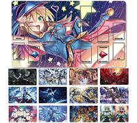 Four leaves Gioco da tavolo TCG + Gift Free Bag + with Card Zones, YGO Card Game Table Mat, dimensioni 60 x 35 cm, compatibile con Trading Card Game Mat (3507201), 20220720