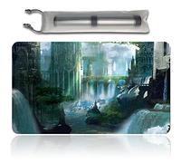 Four leaves Ravnica Forest Island - MTG - Tappetino da gioco + custodia impermeabile gratuita, MTG Playmate Table Mat, MTG Mouse Pad, Dustproof and Waterproof for Supporting MTG Combat