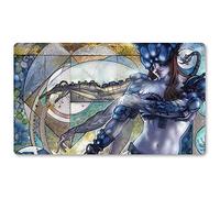 Four leaves Silverskin Armor(1 - Gioco di carte di scambio, Magic MTG Playmat Free Impermeabile Borsa Tavolo Mat Giochi Mouse pad Dimensioni 60X35 cm Compatibile per MTG TCG CCG RPG DTCG