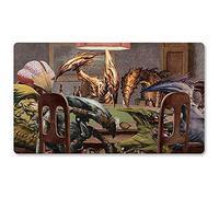Four leaves Slivers Playing Poke,DE - Gioco da tavolo MTG + custodia impermeabile gratuita, TCG Card Game Table Mat Dimensioni 60 x 35 cm, Mouse Pad compatibile con Digimon MTG TCG CCG RPG, 20220720