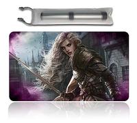 Four leaves Thalia Heretic Catha - Tappetini da gioco MTG + borsa impermeabile gratuita, MTG Playmate Table Mat, MTG Mouse Pad, Dustproof and Waterproof for Supporting MTG Combat