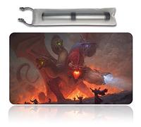 Four leaves TIAMAT- MTG - Tappetini da gioco + borsa impermeabile gratuita, MTG Playmate Table Mat, MTG Mouse Pad, Dustproof and Waterproof for Supporting MTG Combat