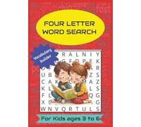 Four Letter Word Search: Educational and Entertaining 4-Letter Word Searches | Great for Toddlers, Preschoolers & Kindergarten Kids