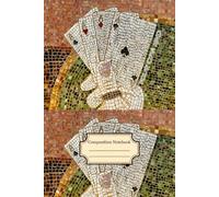 FOUR OF A KIND COMPOSITION NOTEBOOK: 100 Lined Pages | 6×9 Inches | Mosaic | Four Of A Kind Aces