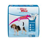 Four Paws Wee-Wee - Pannolini usa e getta per cani, taglia M, 36 pezzi