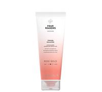 FOUR REASONS Color Mask Shampoo - Shampoo tonificante senza solfati oro rosa per capelli oro rosa - Shampoo colorante oro rosa, vegano, 20 ml (oro rosa)