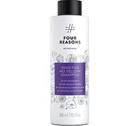 Four Reasons No Nothing Sensitive No Yellow Shampoo - Shampoo d'argento non profumato per capelli biondi, striati e grigi, 100% vegano, 300 ml