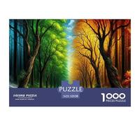 Four Seasons 1000 Pezzi Landscape Theme Puzzle Classici Animali Divertenti Per Uomo E Donna Qualità Premium Per Adulti E Ragazzi Collection Decorazione Domestica Regalo Giocattolo Colorato Per La Fam