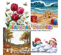Four Seasons Coloring Book for Kids 8-12 | Detailed Nature Coloring Pages | Spring Summer Fall Winter Art Coloring Book: Four Seasons Coloring Book ... | Spring Summer Fall Winter Art Coloring Book