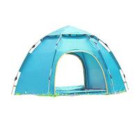 Four Seasons Family Camping Tent for 3-4 Persons, Pop Up Tent Waterproof Sun Shade Anti UV Easy Set Up for Beach/Hiking/Backpacking/Fishing Instant Sun Shelter