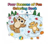 Four Seasons of Fun Coloring Book