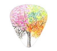 Four Seasons Spring Tree Plettri per chitarra, 12 pezzi, per ukulele, basso, accessori