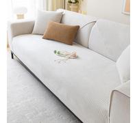 Four Seasons Universal Non slip e graffio di gatto Resistente di divano a colori solidi Copertina Protettore per mobili in tessuto Chenille C 110*160cm