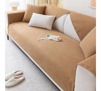 Four Seasons Universal Non slip e graffio di gatto Resistente di divano a colori solidi Copertina Protettore per mobili in tessuto Chenille A 90*160cm