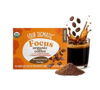 Four Sigmatic Fsf, 10 bustine di caffè e funghi (testa di scimmia e Chaga)