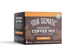 Four Sigmatic Tudor Caffè biologico istantaneo con criniera di leone ai funghi, 10 bustine