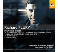 Four Song-Cycles - Richard Flury (Audio Cd)