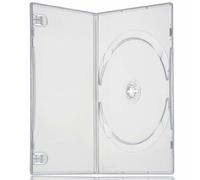 Four Square Media - Confezione da 25 custodie singole per DVD sottili, dorso 7 mm, confezione da 25