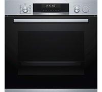 Four VarioSteam EcoClean Encastrable BOSCH - HRA558BS1 - Vol: 71l - 10 modes de cuisson - L59,4cm/P54,8cm/H59,5cm - Inox