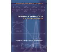 Elias M. Stein Rami Shakarchi Fourier Analysis (Copertina rigida)