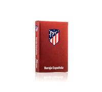 Fournier (1044179 - Mazzo Spagnolo Ufficiale dell'Atletico de Madrid, 40 Carte, Colore Materasso