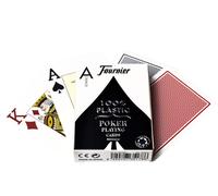 Fournier 2800 Mazzo Di Carte Da Gioco In Plastica Jumbo, Indice Blu
