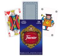 Fournier De Luxe Mazzo Di Carte Bridge In Plastica 100% Blu Casino