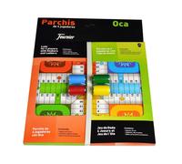 Fournier - Gioco da tavolo, tabellone del Parcheesi con gioco magnetico dell'oca