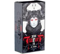 Fournier Nekro Tarot Cards 12cm Black