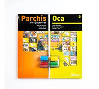 Fournier Tavolo Da Gioco Parchís Per 4 Giocatori Con Pedine E Tazze 40x40 Cm