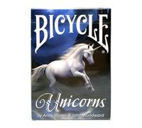 Fournier- Unicorns, by Anne Stokes Mazzo di Carte Fantasia, Multicolore, Poker, 1042740
