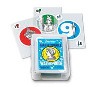 Fournier Waterproof - Carte da gioco spagnole da 50 carte in plastica. Ideali per spiaggia e piscina.