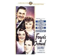 Four's A Crowd (DVD) Errol Flynn Olivia De Havilland Patric Knowles